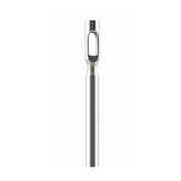 Fresa de acero inoxidable con punta plana para eliminar callos profundos 2.7
